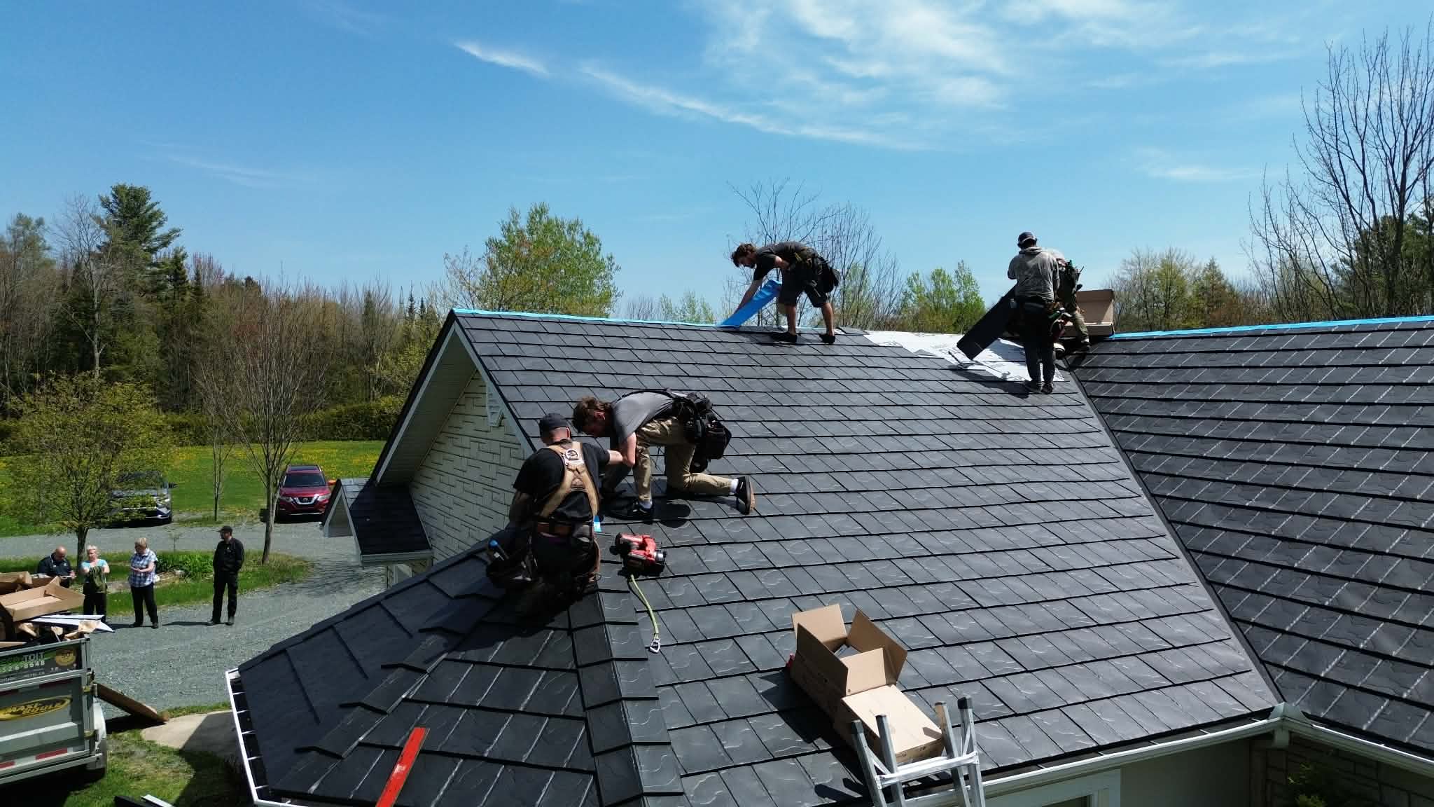 Permanent metal roof pricing for Callander Ontario homeowners